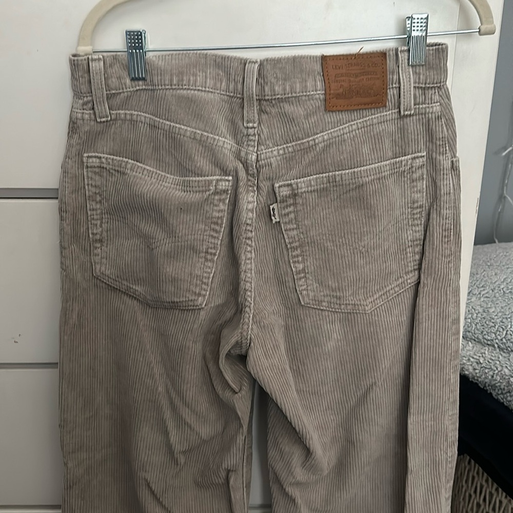 levi corduroy baggy dad pants